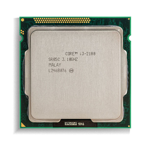 Procesador Core i3 2100, 3,1 GHz, 3MB, caché, Dual Core, Socket 1155 Qual Core, CPU de I3-2100 de escritorio