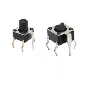 Zemin terminali ürün kategorisi anahtarları ile TC-00105 6.0*6.0mm dokunsal anahtar