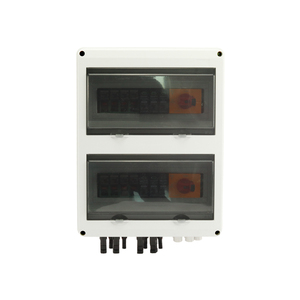 ソーラーシステムDC PVコンバイナーボックス4弦入力2出力IP65コンバイナーボックスSPDとヒューズ1000V - Product Image 1