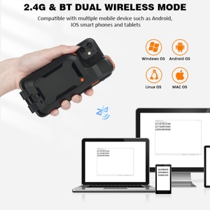 Back Clip Design High-End 2D Wireless Barcode Scanner LED CMOS Manual USB <strong>QR</strong> <strong>Code</strong> Reader Compatible <strong>IOS</strong> <strong>Android</strong> Linux - Product Image 2