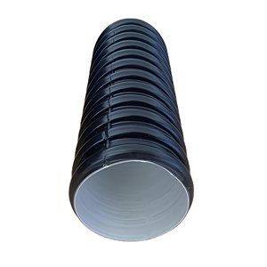 Gömülü drenaj <span class=keywords><strong>HDPE</strong></span> boru çift duvar oluklu boru
