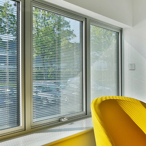 Ventanas de persianas dobles integradas con persianas magnéticas integradas entre vidrio - Product Image 4