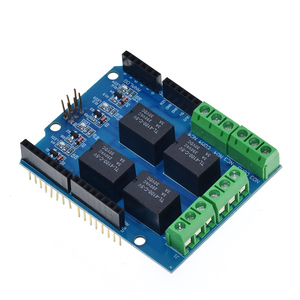 TZT 4 channel 5v <strong>relay</strong> shield module, Four channel <strong>relay</strong> <strong>control</strong> board <strong>relay</strong> expansion board for <strong>arduino</strong> UNO R3 mega 2560
