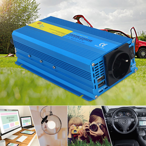 Função 12 a 220v Carro Inversores e Conversores Início Portátil 800w Inversor de Onda Senoidal Pura
