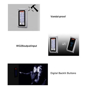 Security Product EM 125KHz Standalone Keypad Access Control Card Reader RFID 13.56mhz Smart Card Door Access Control - Product Image 4