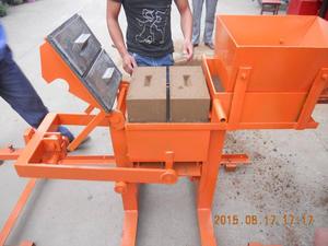 Interlocking Block Making Machine Manual <strong>Brick</strong> Maker with Pump for Clay Raw Material - Product Image 4