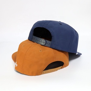 Benutzer definiertes Logo Hut stickerei Unstrukturierte Marke 5 Panel Nylon Feuchtigkeit transport Surf <span class=keywords><strong>Cap</strong></span> Flat Brim <span class=keywords><strong>Cap</strong></span> - Product Image 4
