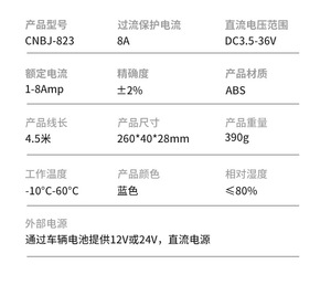 Pluma de prueba de accionamiento multifunción automotriz 7-36V Probador de circuito automotriz Probador de sistema eléctrico automotriz - Product Image 6