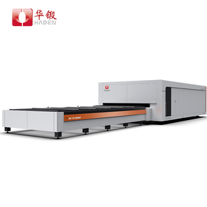 للبيع بالجملة على نطاق واسع 3 محاور CNC تصميم مغلق بالكامل لآلة قطع الفينيل راسمة ليزر من الفولاذ المقاوم للصدأ - Product Image 1