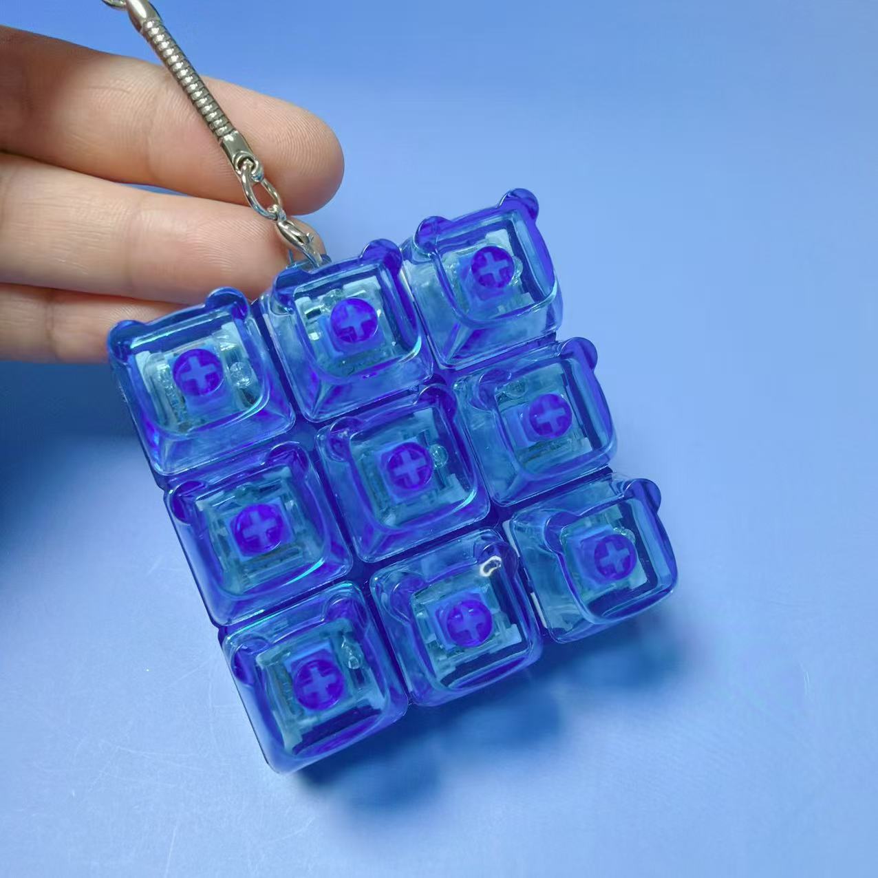 PC neuf touches-bleu à travers la coque/bleu à travers le chat