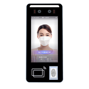 Sistema de control de acceso de máquina de reconocimiento facial Hd para empresa de asistencia de empleados