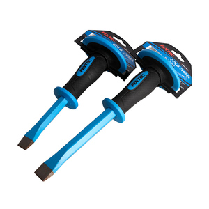 FIXTEC Hand Tools Heavy Duty Flat <strong>Masonry</strong> <strong>Chisel</strong> 10&quot; 12&quot; Wood Cold <strong>Chisel</strong> <strong>for</strong> Demolishing Carving Splitting - Product Image 3