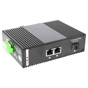 10/100/000Mbps 2-Port PoE mit 1 Gigabit RJ45 UP Link und 1Gb Glasfaser SFP Netzwerk PoE Switch für CCTV IP Kamera - Product Image 2