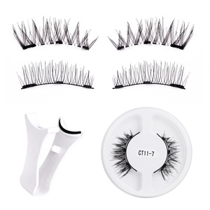 Quantum Reusable Wholesale Custom <strong>Eye</strong> <strong>Lashes</strong> Magnet Magnetic <strong>Lashes</strong> with case Mirror Magnetic Eyelashes - Product Image 6