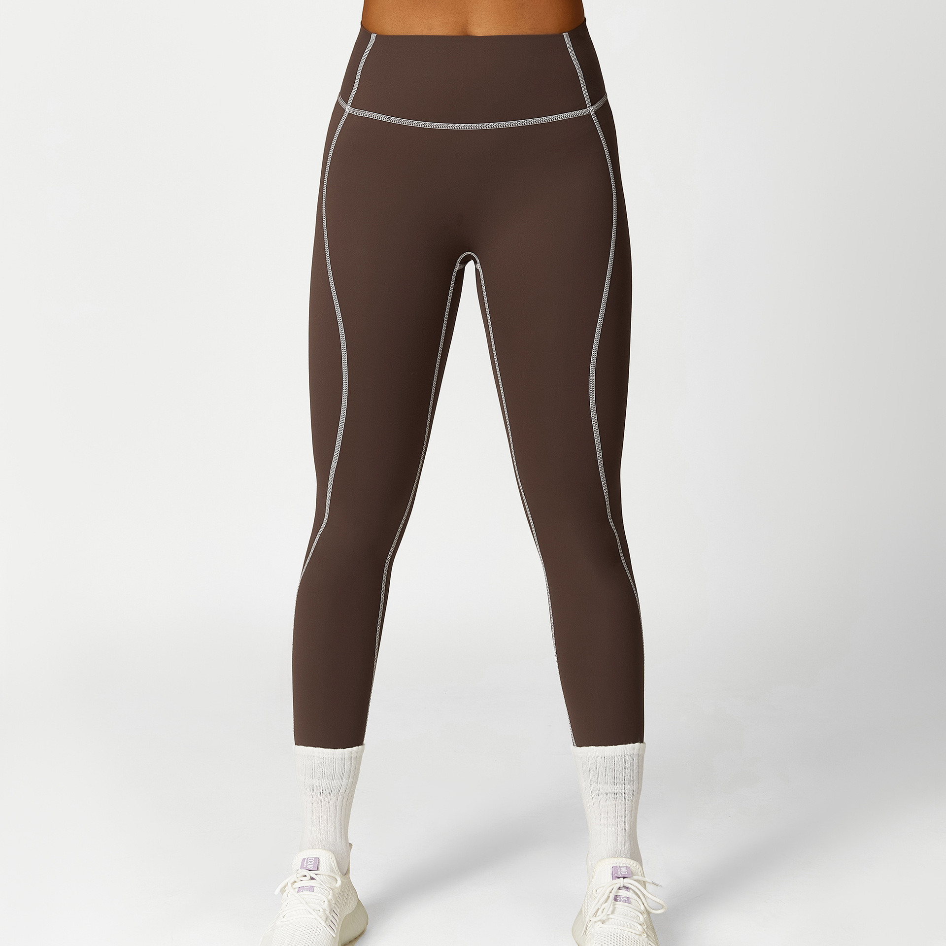 Brown leggings