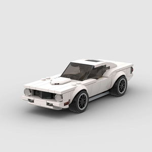 TechinicMOC有名なスポーツレーシングカーモデル互換性のある組み立てDIYレンガ子供用ビルディングブロックセット - Product Image 3