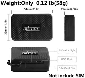 Ucuz TKSTAR GPS Tracker tk913 gps yazılımı ile taşınabilir gps harita gerçek zamanlı araba kişisel takip - Product Image 2