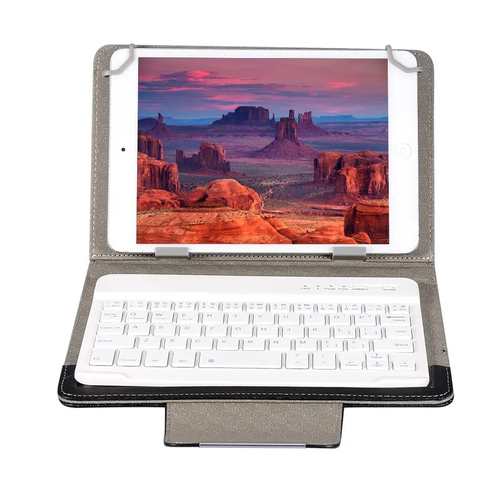 10-Zoll-Tablet-PC Ledertasche Tastatur hülle für Tablet-PC und Pad