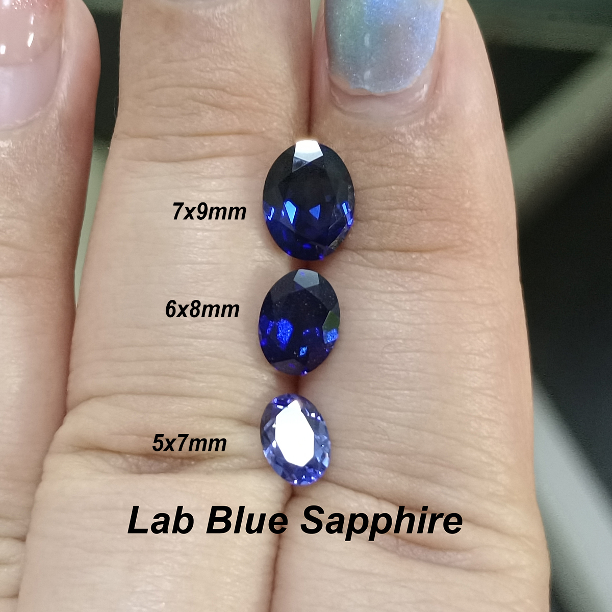 6x8mm Lab Gemstone