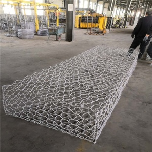 Cesta de malla de gaviones Hexagonal galvanizada de 80x100mm, protección de Río, caja de gaviones de corte doblado, servicios de procesamiento de soldadura incluidos - Product Image 6