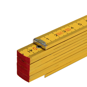 Çok fonksiyonlu 2 metre 10 kat inşaat ölçüm ahşap katlanır cetvel çok fonksiyonlu açı cetvel katlanabilir ahşap cetvel - Product Image 5