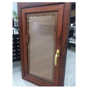 Puertas corredizas de vidrio y ventanas con construido en interior persianas horizontales - Product Image 1