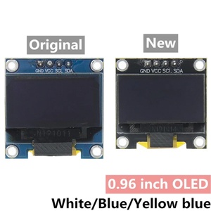 0.96 pollici IIC Serial 4pin bianco/blu/giallo blu/giallo OLED Display modulo 128x64 12864 lavagna LCD Oled - Product Image 2