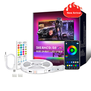 <strong>Dream</strong> Colour Changing 40Key Blue Tooth Smart App Control Sync with Music RGB <strong>LED</strong> Strip Light for TV Home Party - Product Image 1