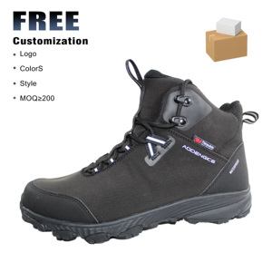 חורף mens טיפוס הרים מגפי שלג הרים מגפיים חיצונית נגד החלקה נעלי ספורט - Product Image 1