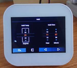 壁挂式数字 Modbus RTU/TCP 调节阀 2 管恒温器