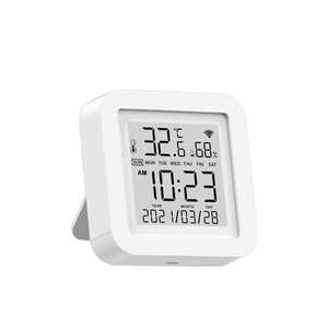 TH06 дистанционное управление через приложение Tuya Smart Home Wifi цифровой датчик температуры и влажности для дома - Product Image 1
