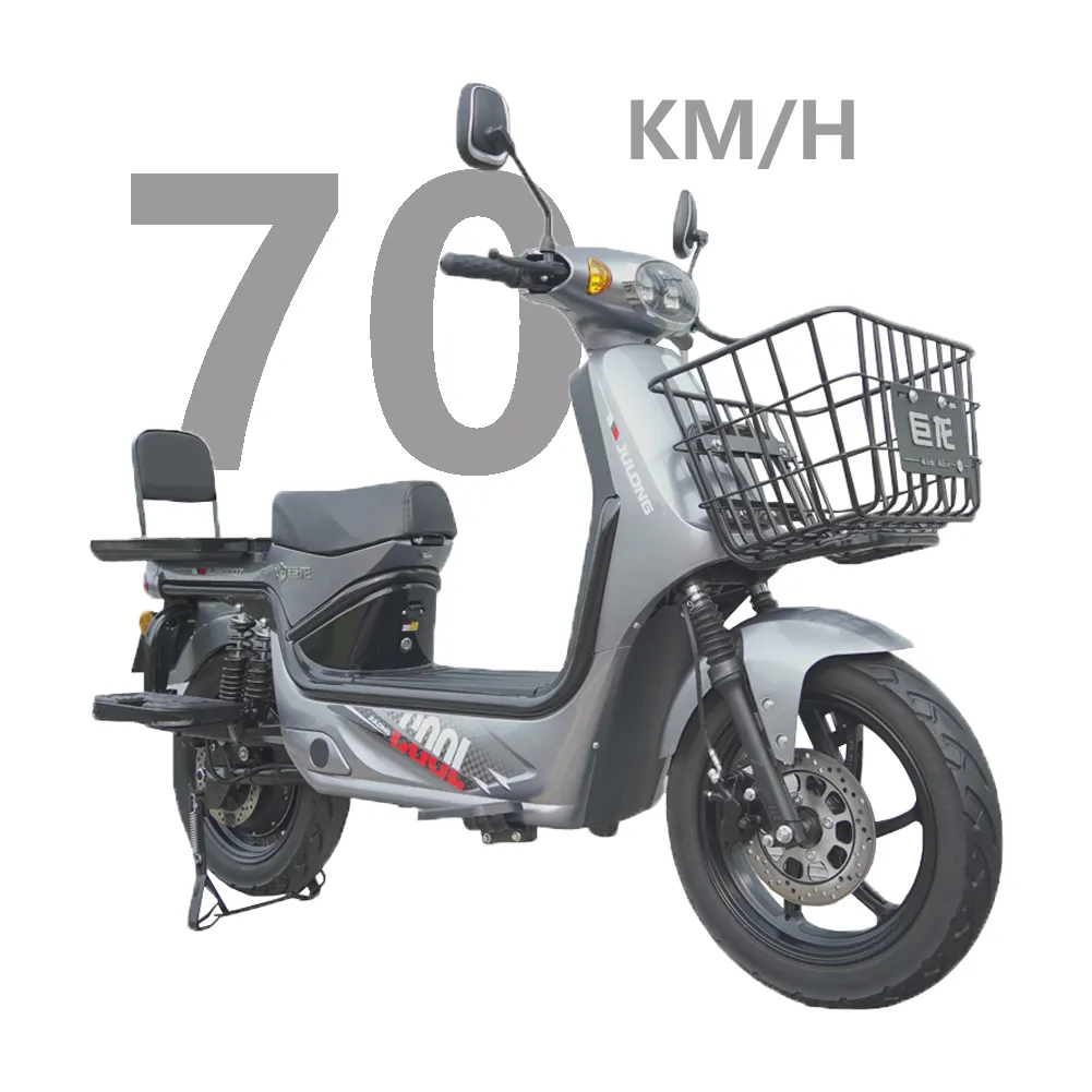 Yeni varış yükleme kral elektrikli Scooter toptan iki tekerlek lityum pil 72V 70km/saat yüksek hızlı elektrikli Moped