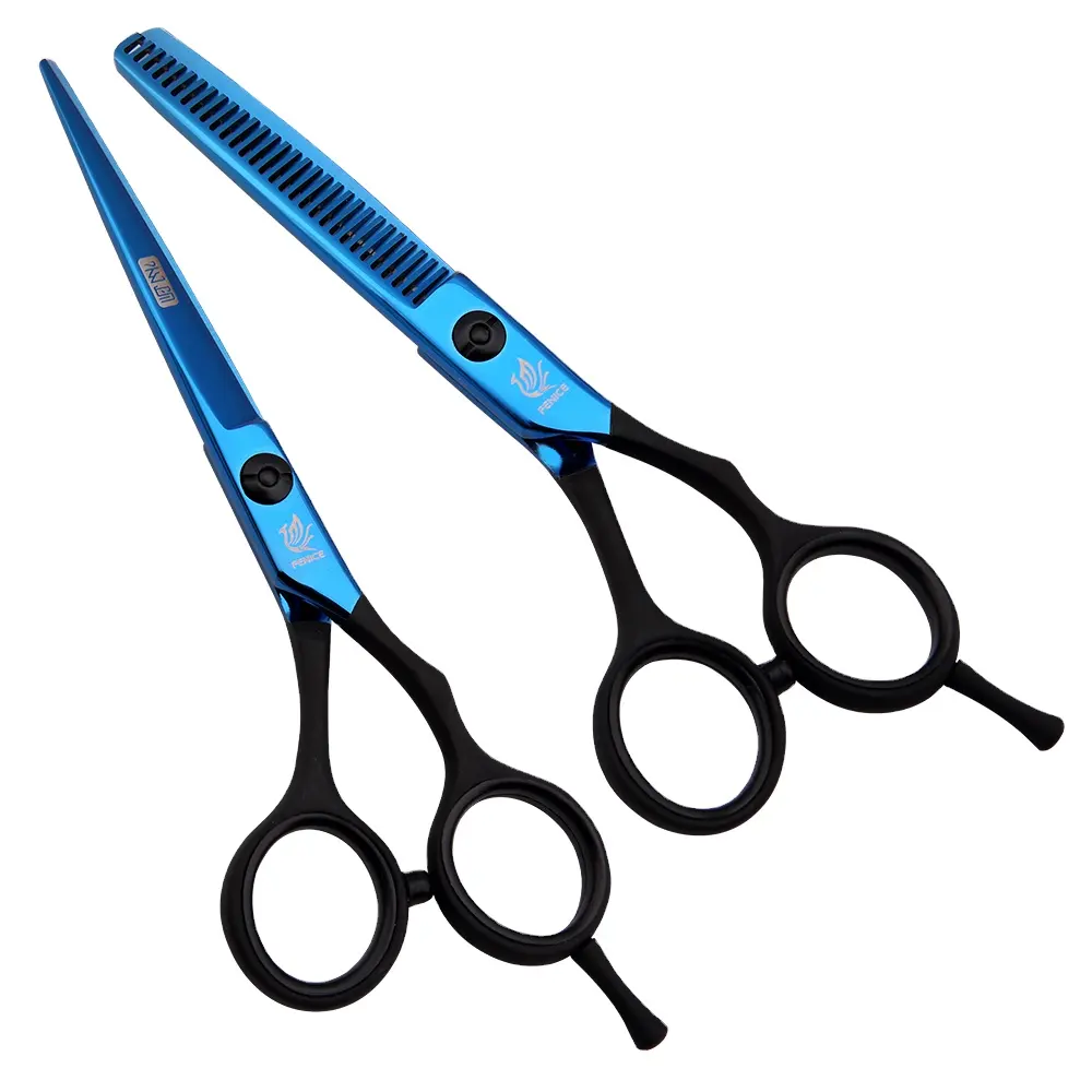 Hair Cutting Scissors Tools Cutting Thinning Shears Professional Hair Stylist Scissors Set 5.5'' 6 Inch Barber Salon