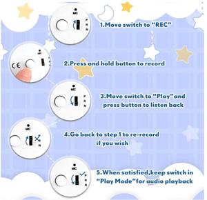 批发录音音箱毛绒玩具声音模块 - Product Image 6