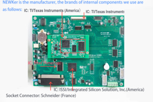 Control por computadora PLC apoyo 4 ejes cnc controlador okuma NEWKer fresadora CNC Sistema de control de PLC + ATC de la máquina de fresado - Product Image 3