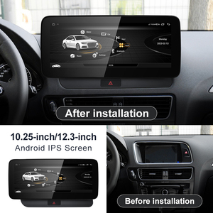 10.25&quot; 8Core Android13 Wireless AUTO for AUDI Q5 09-16 <strong>Automobile</strong> Intelligence <strong>System</strong> Car Multimedia Screen <strong>GPS</strong> Navigation - Product Image 2