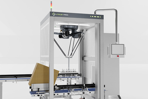Mechanical <strong>Robotic</strong> Cartoning Machine <strong>Load</strong> Case Packer <strong>System</strong> Running Boxed Snack Veggie Straws Pop Corners Mixed Berry Cereal - Product Image 4