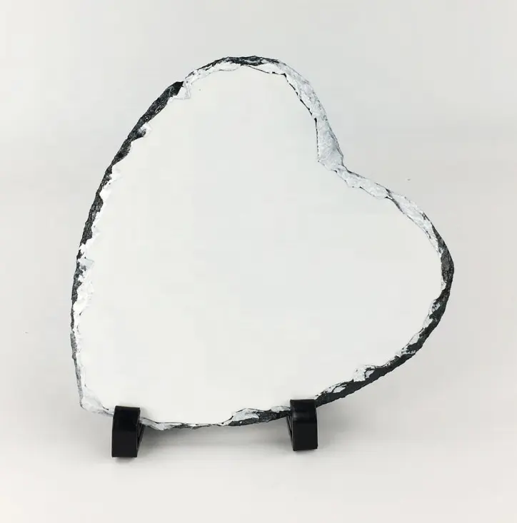 Индивидуальная фоторамка в форме сердца с изображением скалы, теплопередача, сублимация