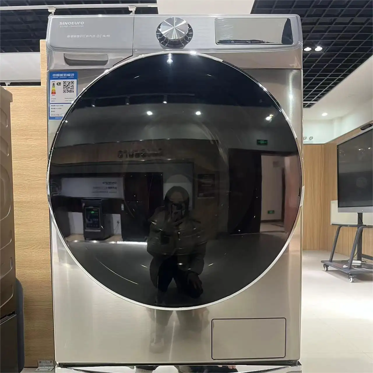 Combinación de lavadora y secadora 2 en 1 de 13kg, lavadora de carga frontal automática que se puede personalizar