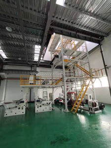 顶级高速 ABA 3 2 层迷你拉伸 HDPE LDPE pe膜挤出机农业聚乙烯塑料吹膜机 - Product Image 6