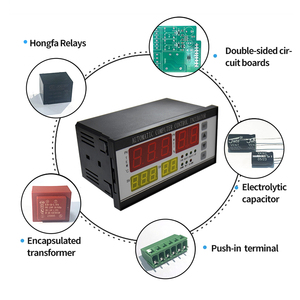 Controlador de humedad de alta precisión y controlador de temperatura digital, termostato de 110V/220V/12V, 2 unidades