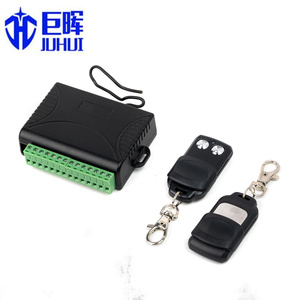 AC DC 12V-24V Tor öffner Universal empfänger mit Fernbedienung 433,92 MHz Externer Schalter Für Garagentor-Verschluss-Empfänger-Kit - Product Image 4