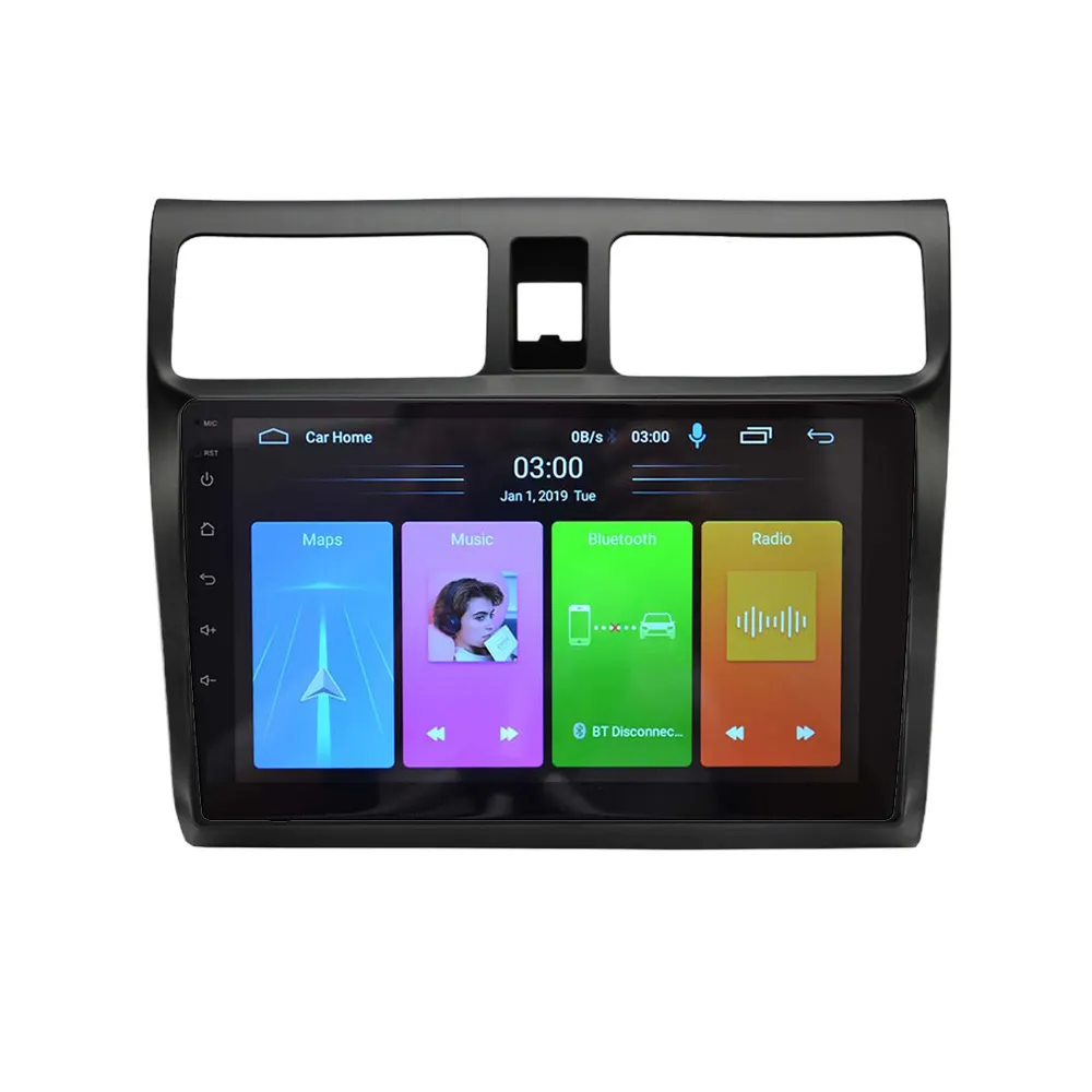 Großhandel für SUZUKI SWIFT Android Auto Auto de Carro GPS Navigation Multimedia DVD Carplay Player Stereo radio