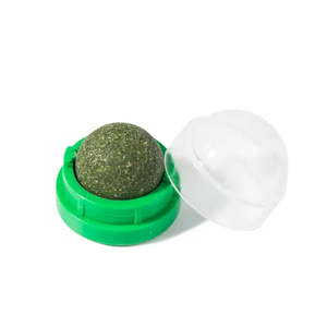 Custom Catnip Cat Wall Stick-On Ball Toy Golosinas OEM Paquete Lamiendo Catnip Juguetes Para Gato - Product Image 2