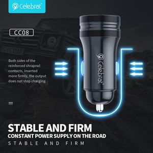מטען מהיר סופר מהיר USB 2 יציאות usb 2 usb מטען לרכב להסתגל usb