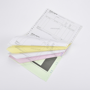Forma de computadora de alta calidad Forma de computadora continua de calidad distinguida Papel sin carbón de color Pantone para usos múltiples