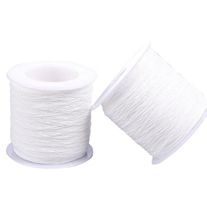 Colorful Round Cord <strong>String</strong> Cords Polyester Elastic Cord 1mm 1.5mm 2mm 3mm <strong>Braided</strong> Elastic Cords <strong>String</strong> - Product Image 2