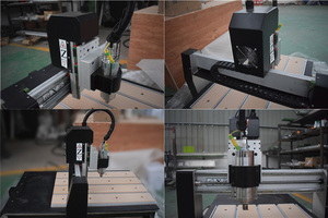 Mini Desktop CNC Router 6090/6060 fai da te piccolo Hobby macchina per incisione per metallo legno acrilico pietra PVC NC Studio Mach3 Siemens PLC - Product Image 6