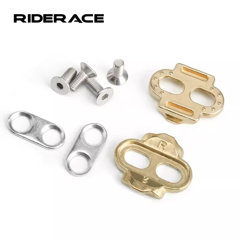 RIDERACE Premium Pedais Chuteiras Mountain Bike Para Crank Irmão Para Eggbeater Doces Smarty Mallet Pedal Cobre MTB Acessórios