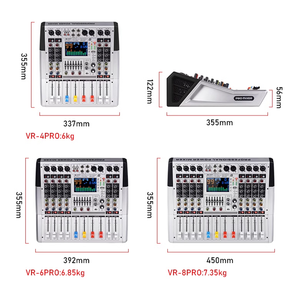 400W*2 Professional Power Amplifier Audio <strong>Mixer</strong> 4/6/8 Channels 99DSP USB Bluetooth Recording MP3 Reverb Amplifier Mixing System - Product Image 6